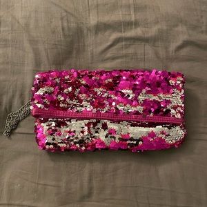 Betsey Johnson Sequin Clutch
